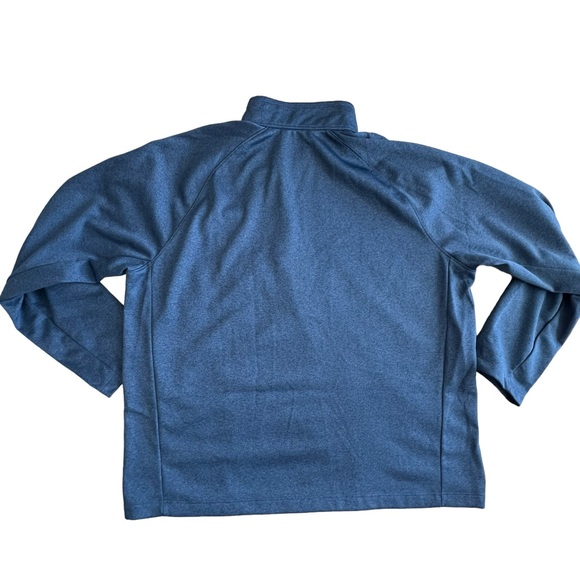 Men’s North Face Half Zip Pullover Shady Blue XXL - Picture 4 of 8